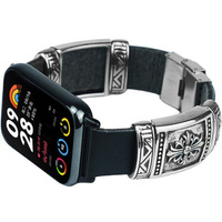 Leather Strap for Xiaomi Smart Band 8 Pro