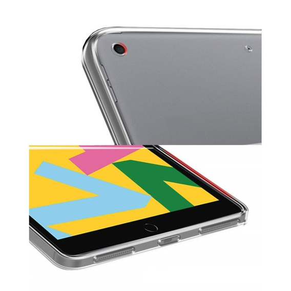 Case for iPad 10.2" 2021/2020/2019 (9/8/7 gen.), Silicone, transparent