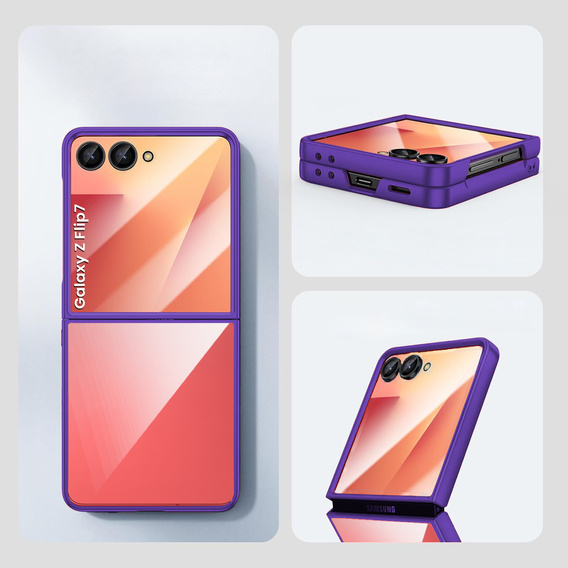 Case with glossy finish for Samsung Galaxy Z Flip7