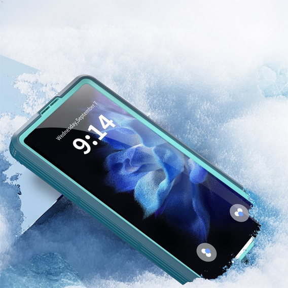 Waterproof case for Samsung Galaxy S25 Ultra, Redpepper, for MagSafe, blue