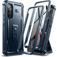 Armored case for Samsung Galaxy A34 5G, Dexnor Full Body (Two Frames), blue