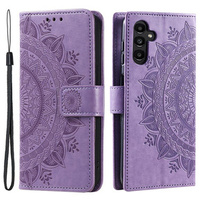 Flip case for Samsung Galaxy A55 5G, Mandala Flower, green