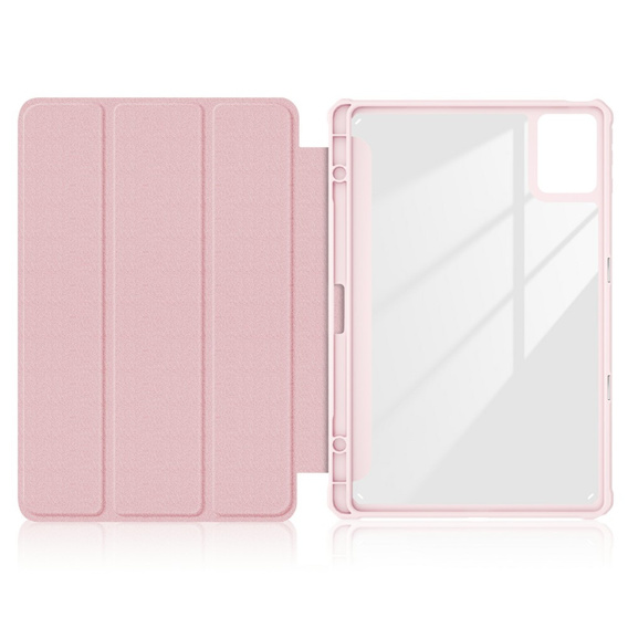 Case for Lenovo Tab K11 Plus, Smartcase Hybrid, with stylus space, pink