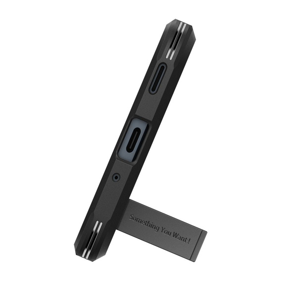 Spigen case for Samsung Galaxy A56 5G, Tough Armor Mag MagSafe, black + 9H Tempered Glass