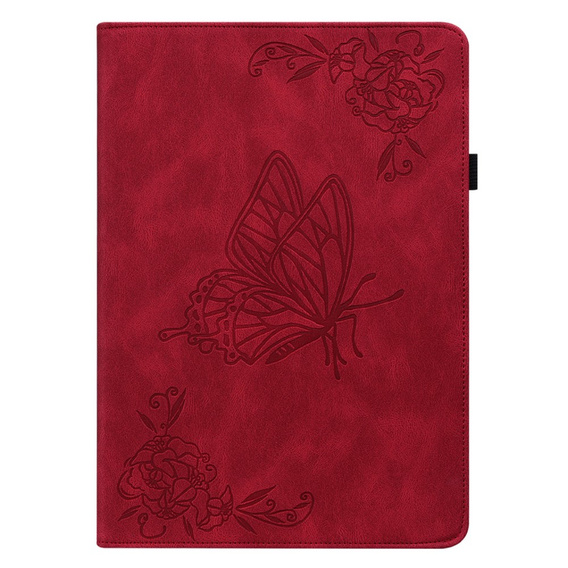 Case for Lenovo Tab M11, Butterfly, red