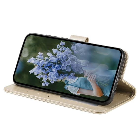 Flip case for Samsung Galaxy S23 FE, Mandala, gold