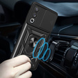 Case for Oppo A80, CamShield Slide, black