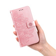Flip case for Samsung Galaxy A33 5G, Mandala Flower, pink rose gold