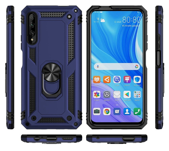 Armor Case for Huawei P Smart Pro, Nox Case Ring, blue
