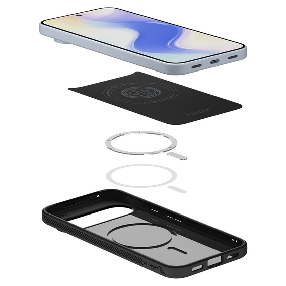 Spigen Liquid Air MagSafe Case for Google Pixel 10 Pro XL, Matte Black