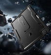 Armored case for iPad Air 13" 2025/2024 (7/6 gen.), Dexnor Full Body, black