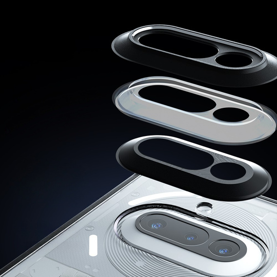 Case for Nothing Phone 3A, Fusion Hybrid, transparent