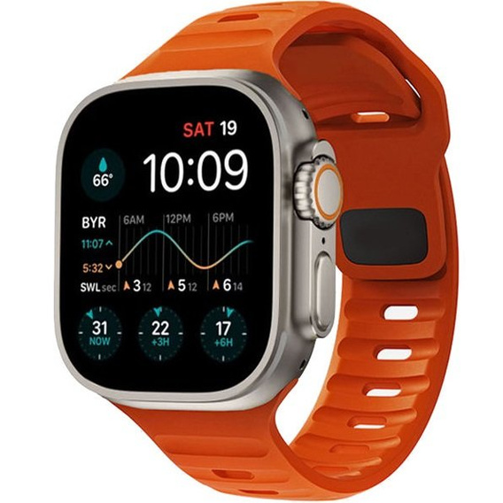 Hollow strap for Apple Watch 1/2/3/4/5/6/7/8/SE/ULTRA 42/44/45/49MM, Orange