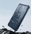 Armored case for Samsung Galaxy S24 FE, Dexnor Full Body (Two Frames), dark blue