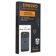 Case for iPhone 15 Pro Max, ERBORD MagProtect Slide Camera, titanium blue