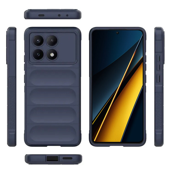 Case for Xiaomi Poco X6 Pro 5G, Gaming Shockproof, blue