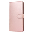 Flap case for Samsung Galaxy S23 Ultra, Wallet, for MagSafe, pink rose gold