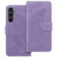 Flip case for Samsung Galaxy S23 FE, Butterfly, purple