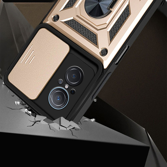 Case for Huawei Nova 9 SE, CamShield Slide, gold
