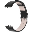 Leather Strap for Samsung Galaxy Fit 3, Black