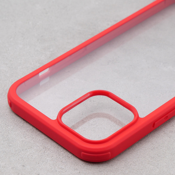 Case for iPhone 12 Pro Max, ERBORD Guardian, red
