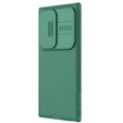 NILLKIN Case for Samsung Galaxy S24 Ultra, Silicone CamShield Case for MagSafe, green