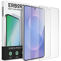 2x Tempered Glass ERBORD 9H Hard Glass for phone screen for Samsung Galaxy S25 Edge