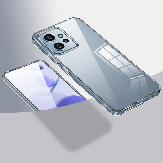 Case for Xiaomi Redmi Note 12 4G, Fusion Hybrid, transparent