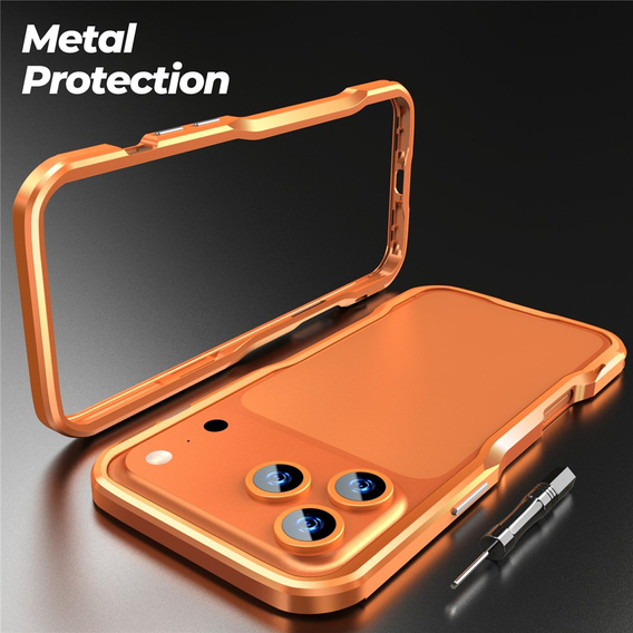 LUPHIE Armour Bumper Case for Apple iPhone 17 Pro Max