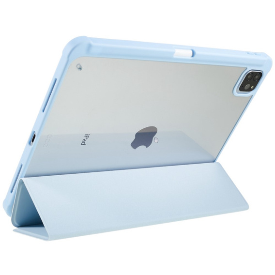 Case for iPad Pro 12.9" 2022/2021/2020 (6/5/4 gen.), Smartcase Hybrid, with stylus space, blue