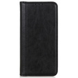 Case for Sony Xperia 10 V, Wallet Litchi Leather, black