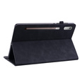 Case for Lenovo Tab P11 Pro Gen 2, Wallet Pen Slot, black