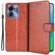 Flip case for Motorola Edge 40, Wallet, brown