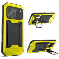 R-JUST armoured case with screen protector and stand for iPhone 17 Pro Max