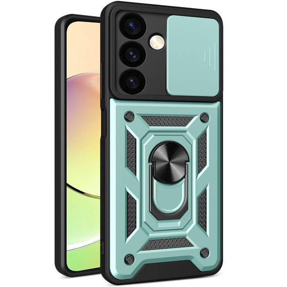 Case for Samsung Galaxy S24+ Plus, CamShield Slide, green