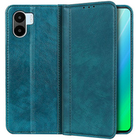 Case for Xiaomi Redmi A1 4G / A2 4G, Wallet Litchi Leather, green