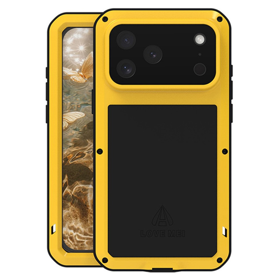 Armoured case with tempered glass for iPhone 17 Pro Max