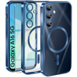 Case for Samsung Galaxy A16, Electro MagSafe, blue + Screen Glass