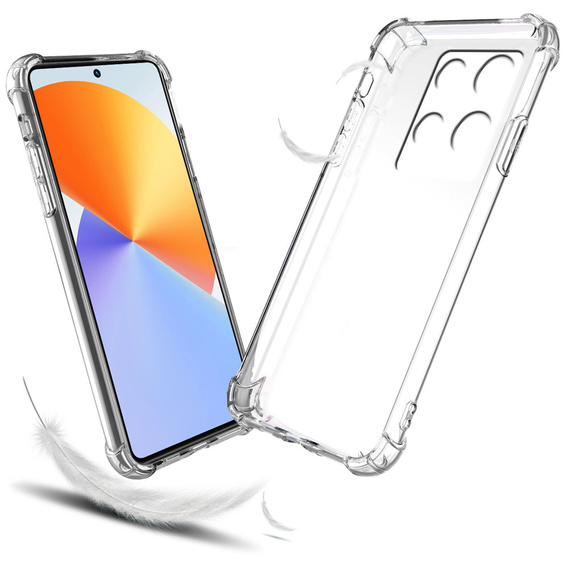 Case for Infinix Note 30 Pro, Dropproof, transparent