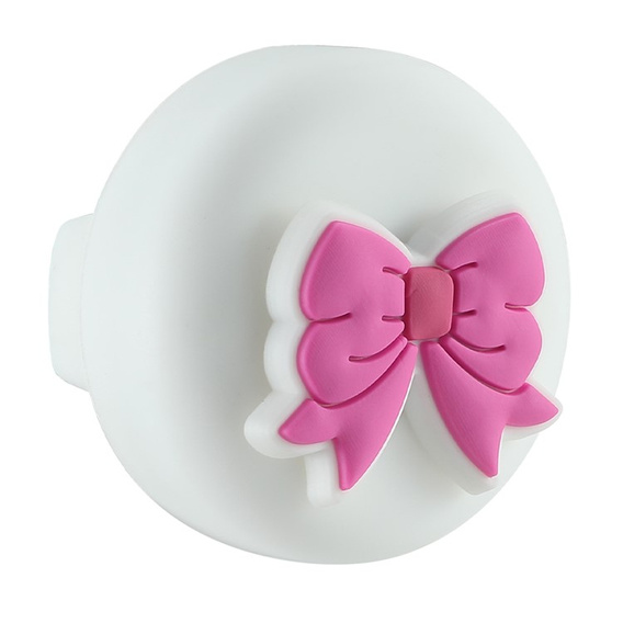 Set of 4x cases for Apple AirTag 2 / 1, with girly motif - pink