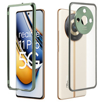 1 x Case for Realme 11 Pro 5G / Pro+ 5G, Frame Case, green