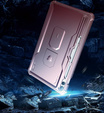 Armored case for Galaxy Tab S9 FE+ Plus 12.4, Dexnor Full Body, pink