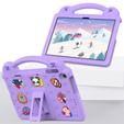 Children's case for Lenovo Tab M10 10.1 Gen 3 TB-328FU/TB-328XU, Cute Patterns, with stand, purple