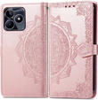 Flip case for Realme Note 50, Mandala, pink