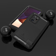 Love Mei Case for Samsung Galaxy Note 20 Ultra, armored without glass, black