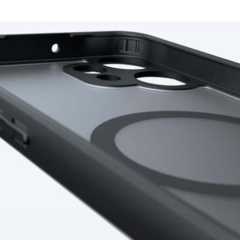Case for CMF Nothing Phone 2 Pro, for MagSafe, ERBORD Matt Case, black