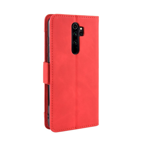 Flip case for Xiaomi Redmi Note 8 Pro, Card Slot, red
