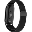 Milanese Bracelet Strap with Case for Xiaomi Smart Band 10 / 9 / 8, black