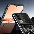 Case for Vivo V50 Lite 4G / 5G, CamShield Slide, black