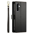 Flip case for Samsung Galaxy A56 5G, Wallet Zipper Pocket, black